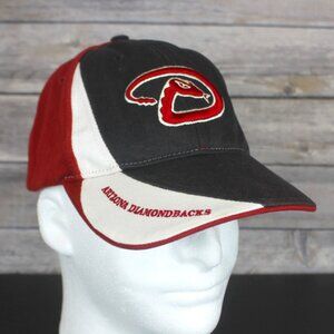 Arizona Diamondbacks MLB Baseball Hat Cap Red & Black Twins Enterprises Canvas